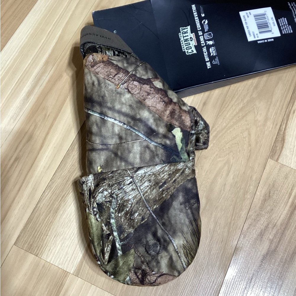 Mossy Oaks Camo Ladies Pop Top Gloves Size L/XL - Picture 3 of 11